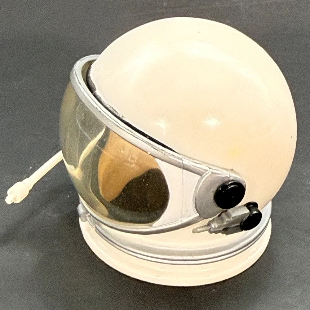 Vintage G.I. Joe Astronaut Helmet 12 Inch Action Figure Accessory White Visor